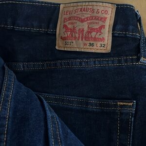 Levi’s 511 Medium/Dark Blue W36 x L32 - Nearly New Condition